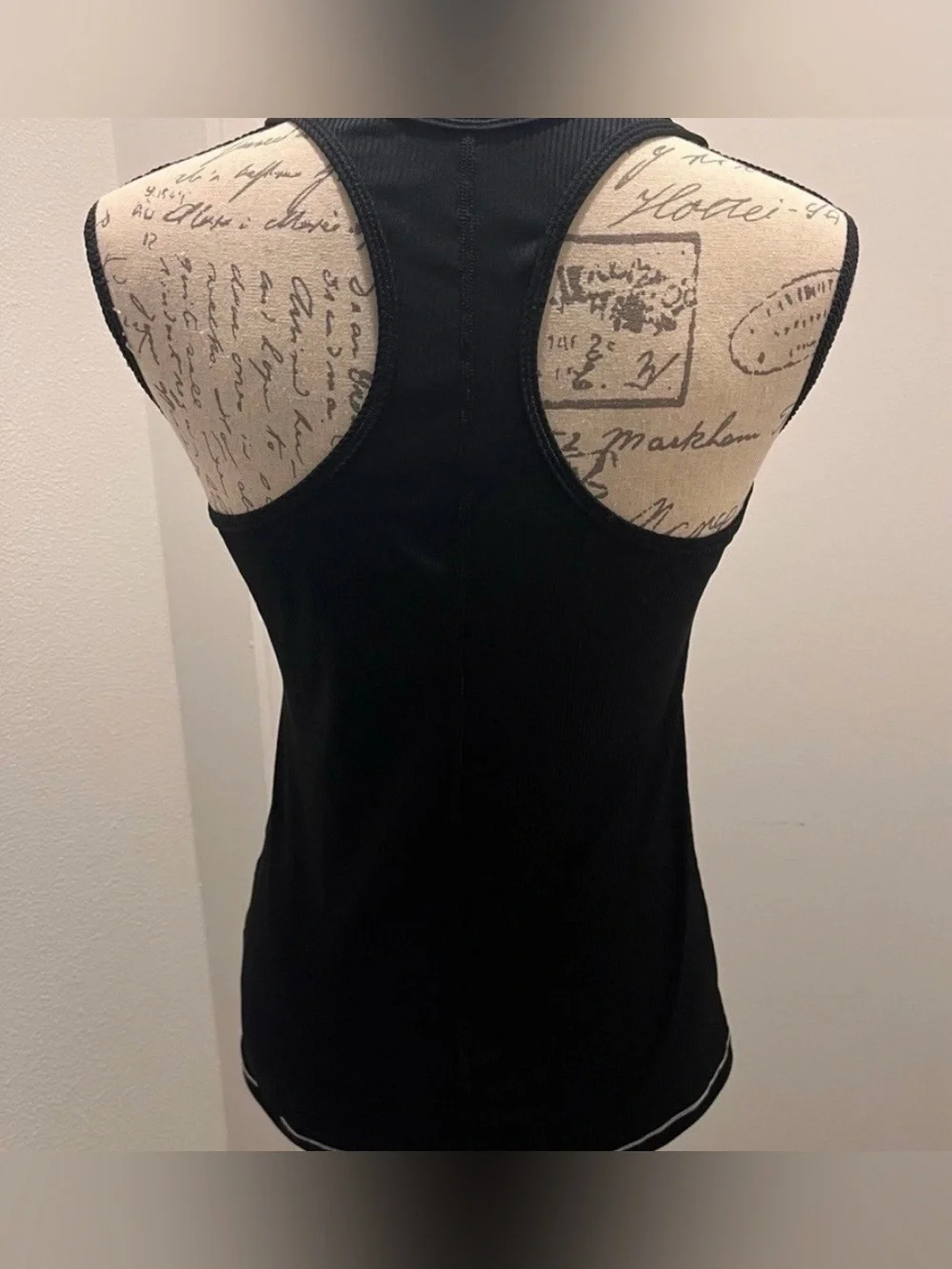 adidas Racerback Ribbed Tank Top - Picture 2 of 4